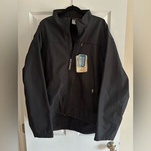 NWT. CE SCHMIDT. Black water repellent workwear jacket. Size 2X